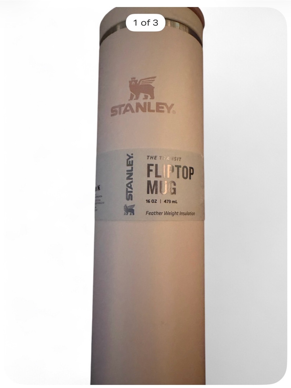 Stanley 16oz rose quartz mug nwt